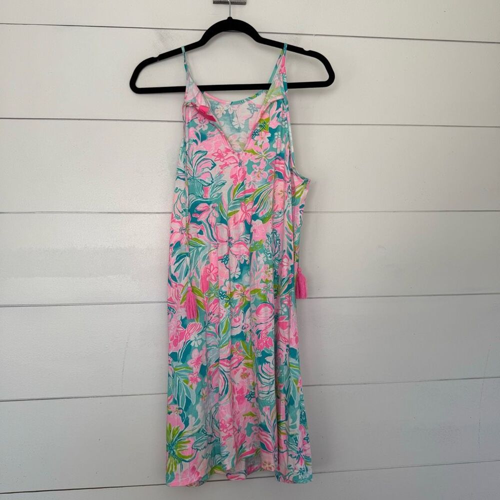 Lilly Pulitzer Women’s Medium Margot Swing Dress Hot on the Scene - Picture 5 of 6